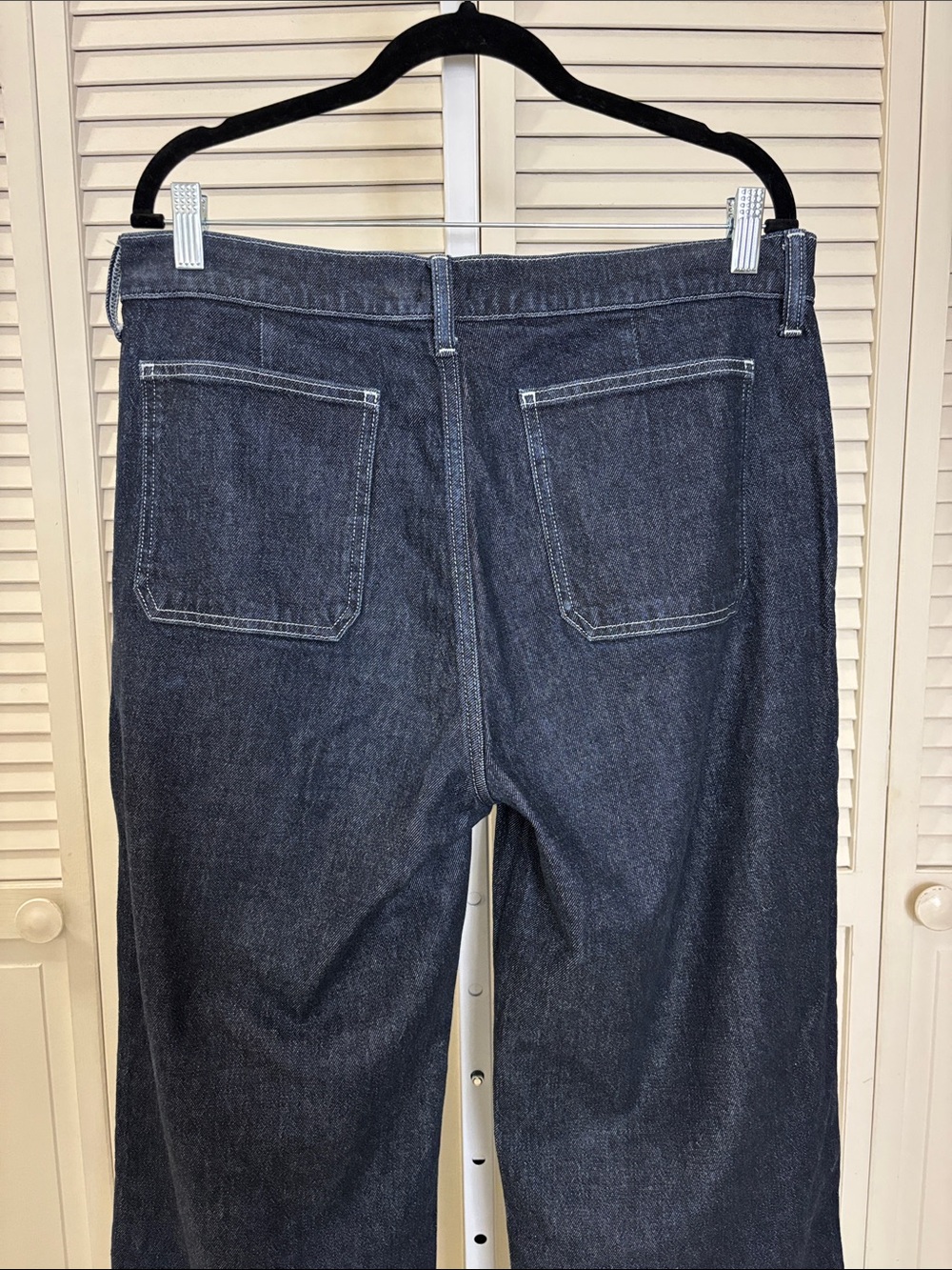 J. Crew Camp-Pocket Wide-Leg Indigo Wash Jean Size 29 - Picture 10 of 14